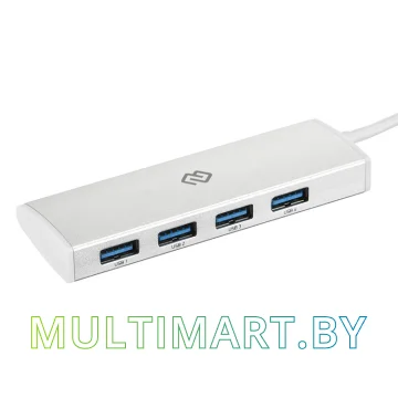 USB-хаб Digma HUB-4U3.0-UC-S
